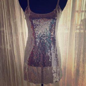Intimately Free People Sequin Slip Dress